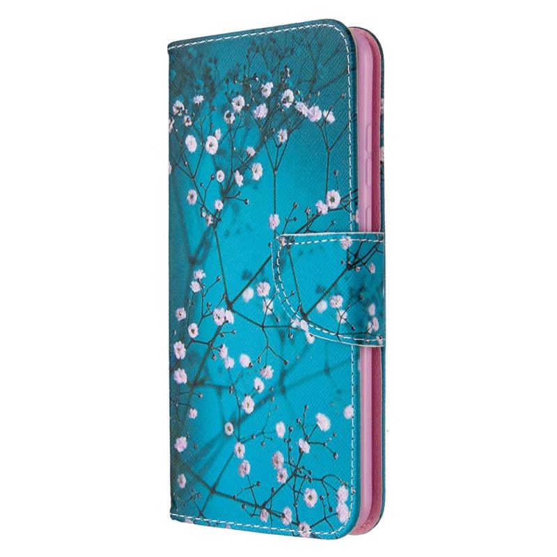 Leren Hoesje Honor 9A Bloeiende Boom