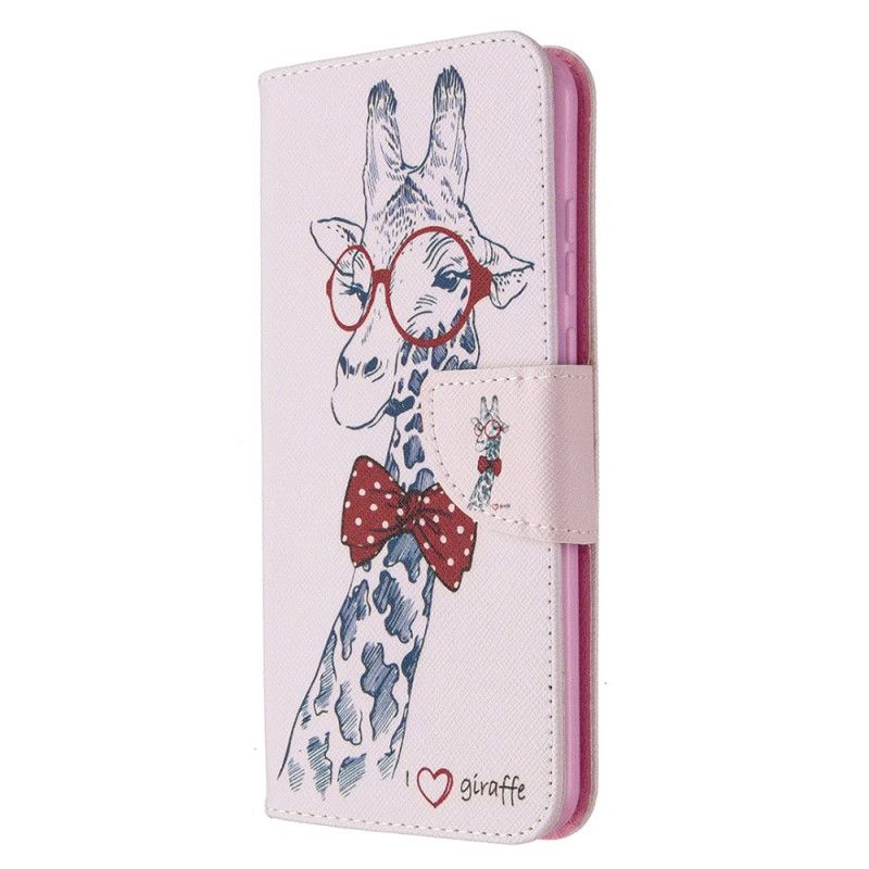 Leren Hoesje Honor 9A Nerdgiraf