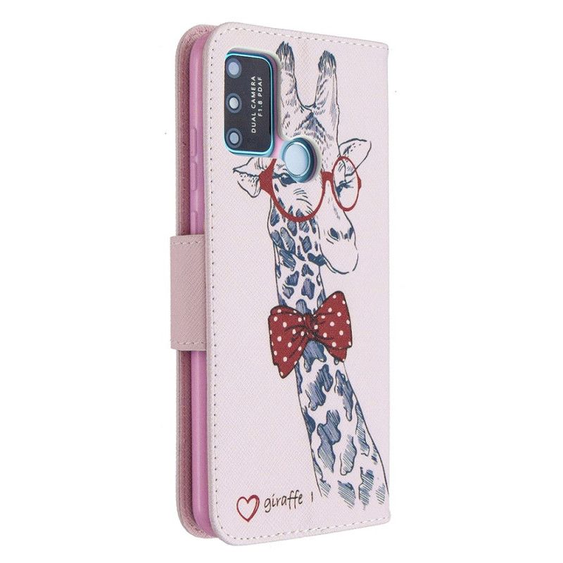 Leren Hoesje Honor 9A Nerdgiraf