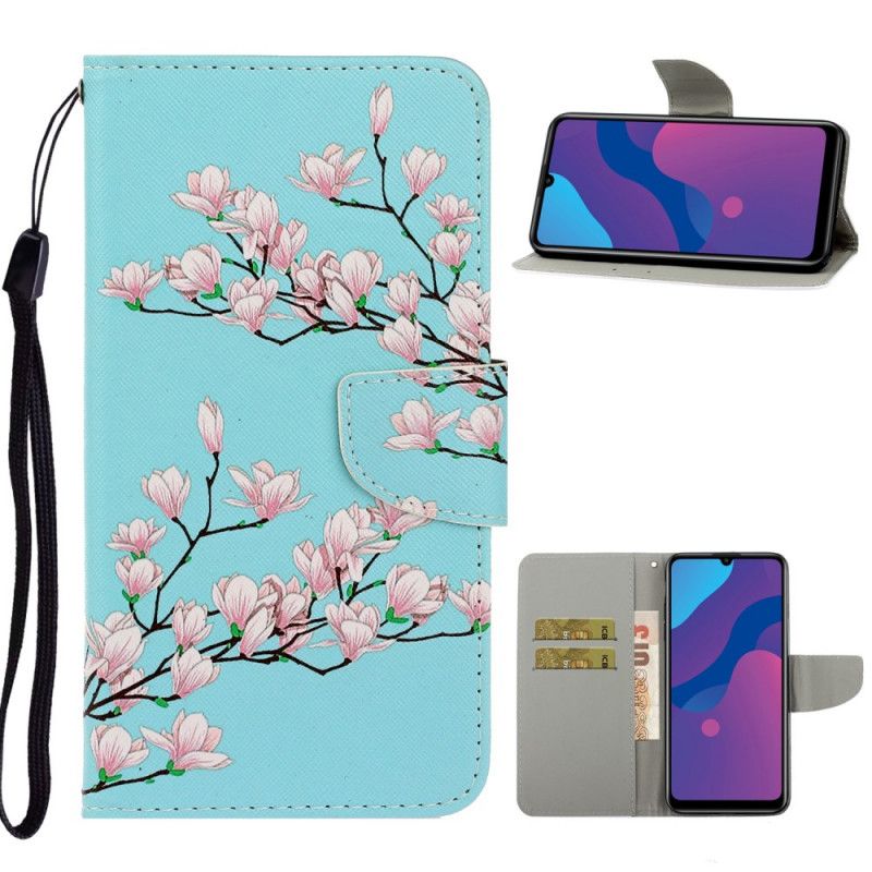 Leren Hoesje voor Honor 9A Stringstruik