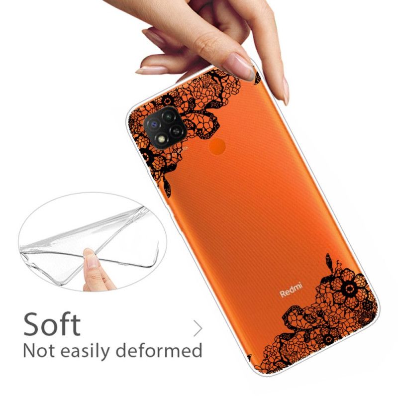 Cover Hoesje Xiaomi Redmi 9C Telefoonhoesje Fijn Kant