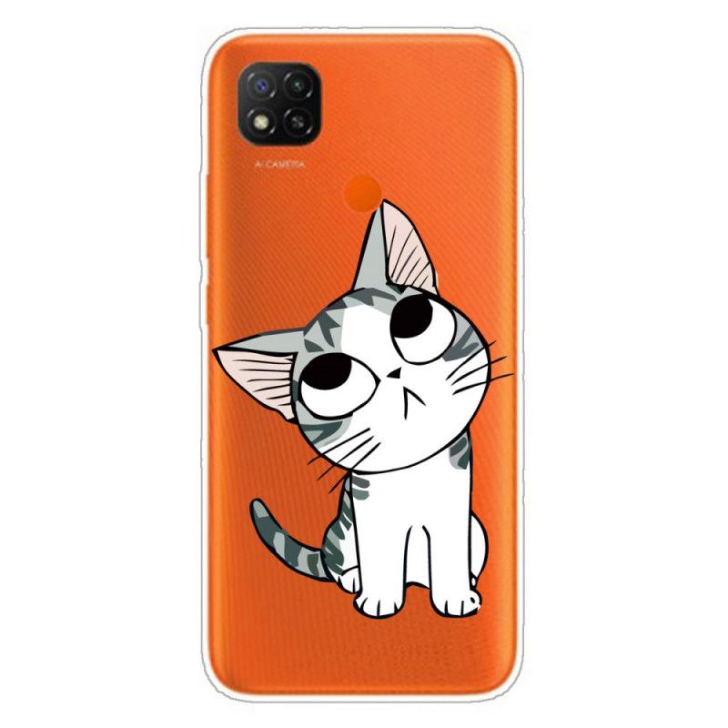 Cover Hoesje Xiaomi Redmi 9C Telefoonhoesje Let Op De Katten