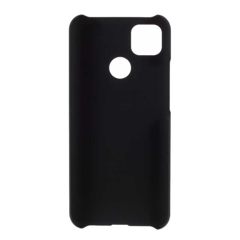 Cover Hoesje Xiaomi Redmi 9C Wit Zwart Telefoonhoesje Rigide Klassiek Eenvoudig