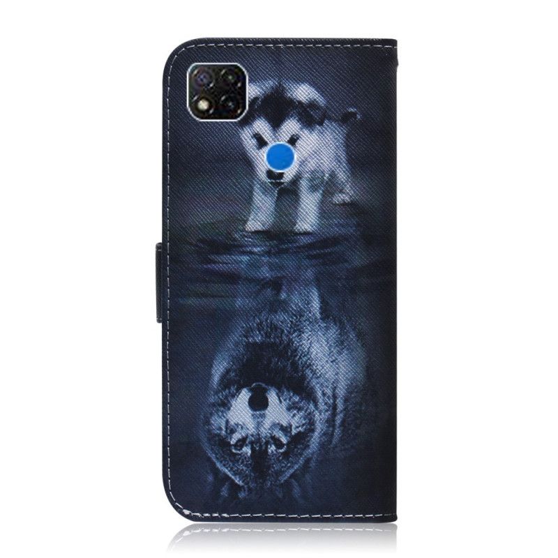 Flip Case Leren Xiaomi Redmi 9C Ernesto De Wolf
