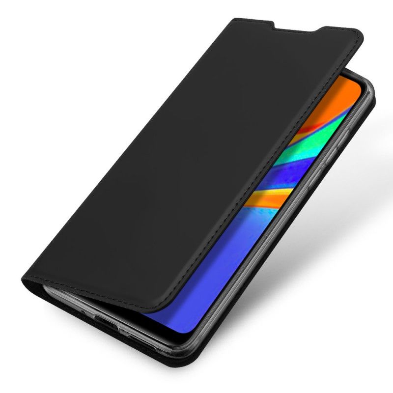 Folio-hoesje voor Xiaomi Redmi 9C Goud Zwart Dux Ducis Pro Series Skin