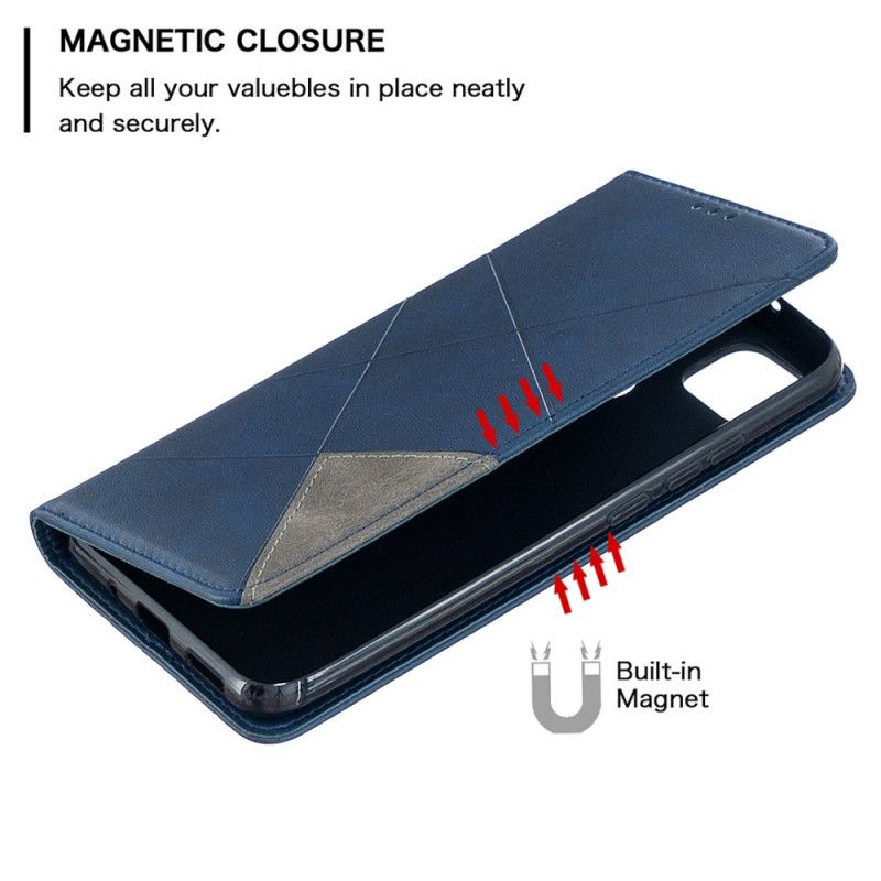 Folio-hoesje Xiaomi Redmi 9C Grijs Zwart Kunstenaarsstijl