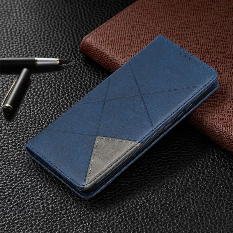 Folio-hoesje Xiaomi Redmi 9C Grijs Zwart Kunstenaarsstijl