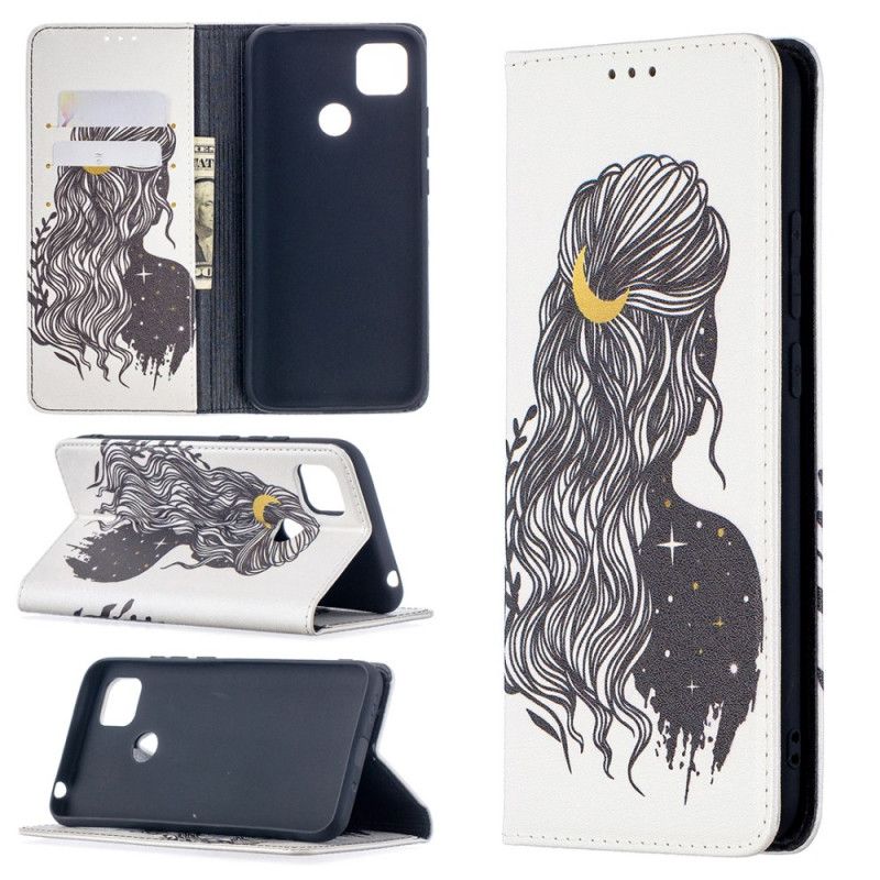 Folio-hoesje Xiaomi Redmi 9C Mooi Haar