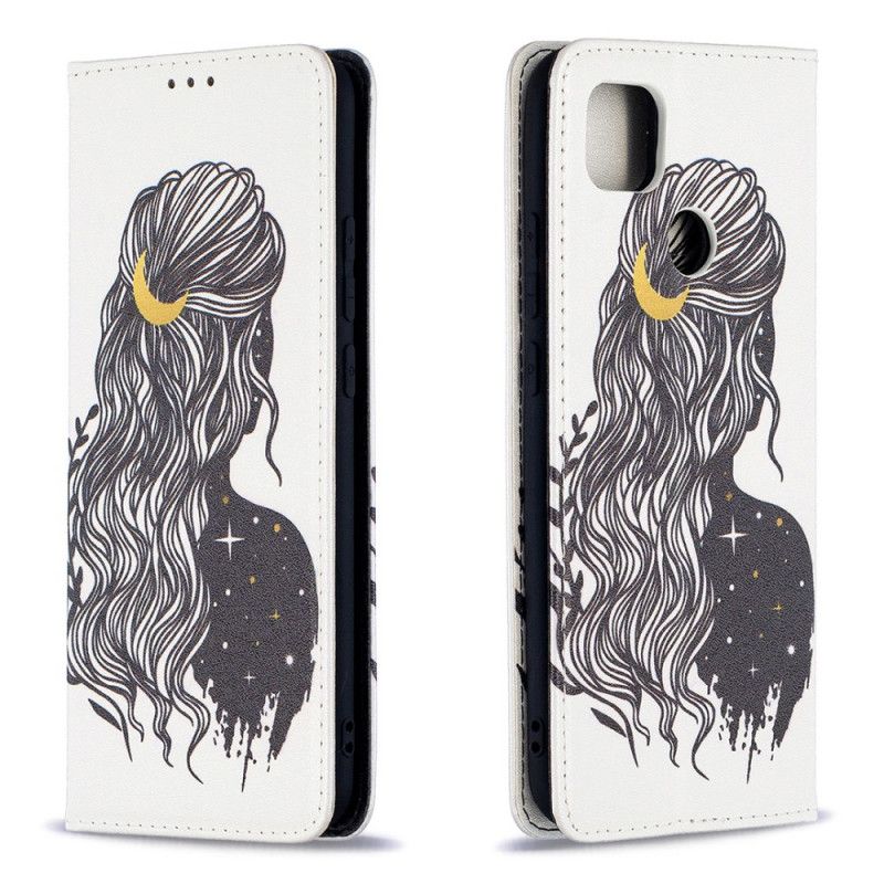Folio-hoesje Xiaomi Redmi 9C Mooi Haar