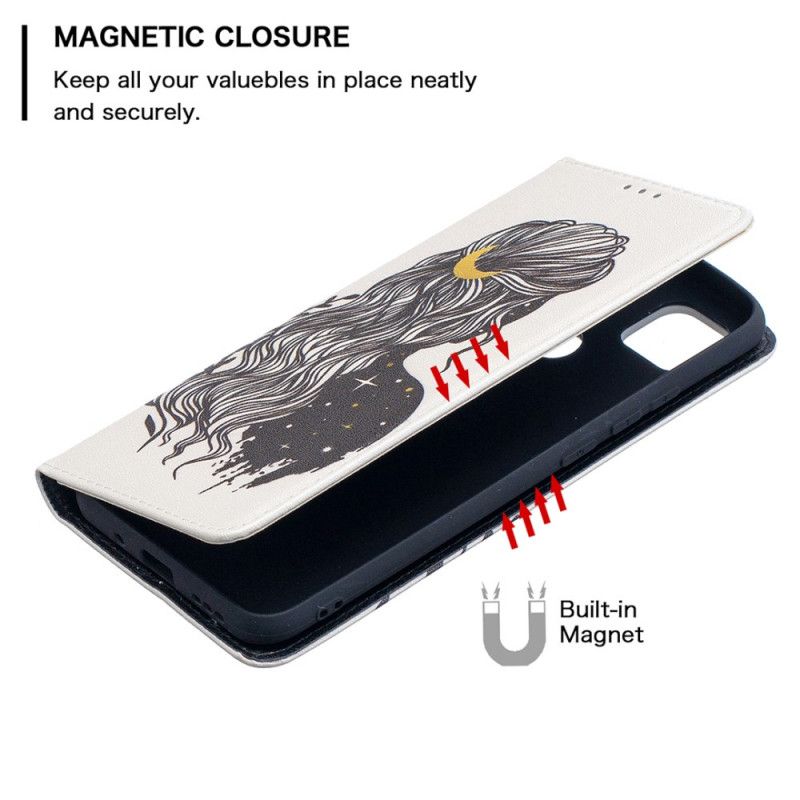 Folio-hoesje Xiaomi Redmi 9C Mooi Haar
