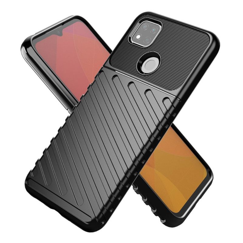 Hoesje voor Xiaomi Redmi 9C Groen Zwart Donderreeks