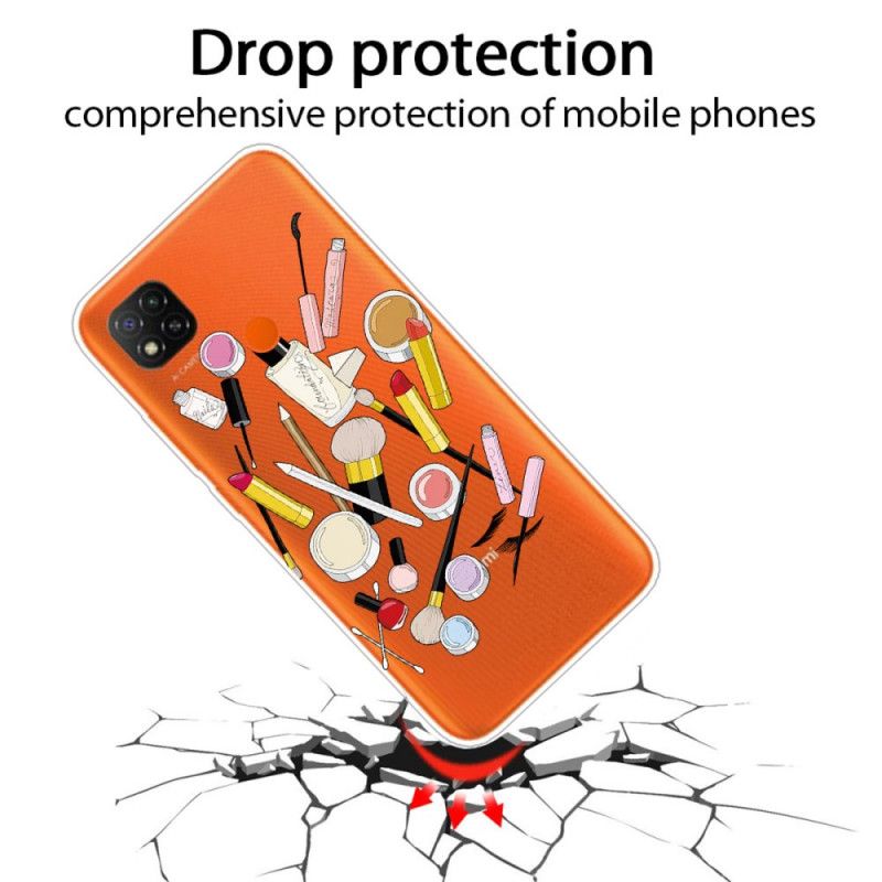 Hoesje voor Xiaomi Redmi 9C Topmake-Up