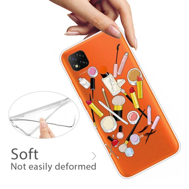 Hoesje voor Xiaomi Redmi 9C Topmake-Up