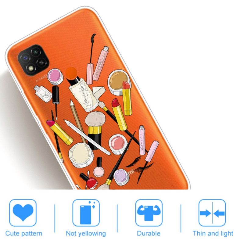 Hoesje voor Xiaomi Redmi 9C Topmake-Up