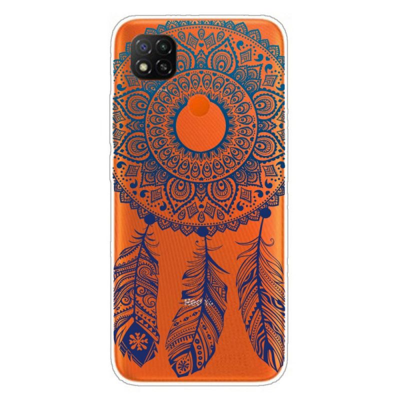 Hoesje voor Xiaomi Redmi 9C Unieke Bloemenmandala