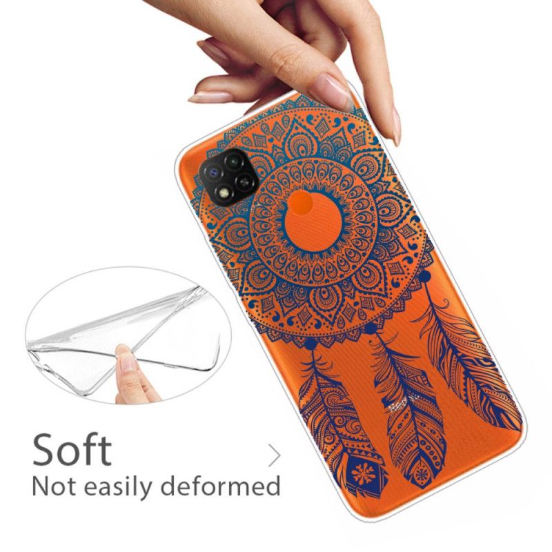 Hoesje voor Xiaomi Redmi 9C Unieke Bloemenmandala