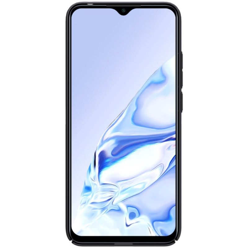 Hoesje voor Xiaomi Redmi 9C Wit Zwart Stijve Frosted Nillkin