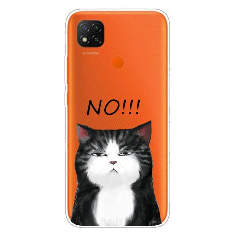Hoesje Xiaomi Redmi 9C De Kat Die Nee Zegt