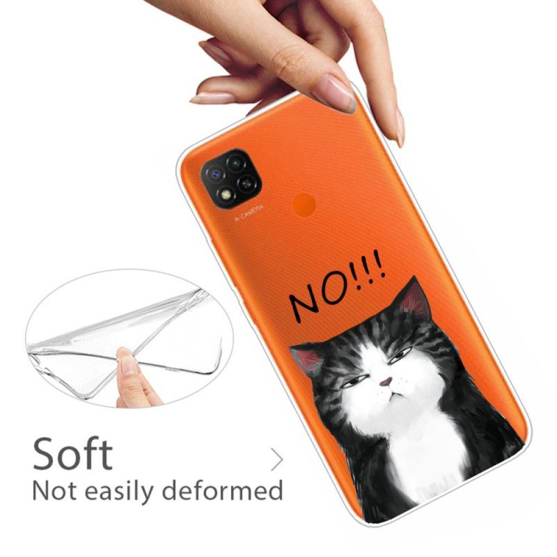 Hoesje Xiaomi Redmi 9C De Kat Die Nee Zegt