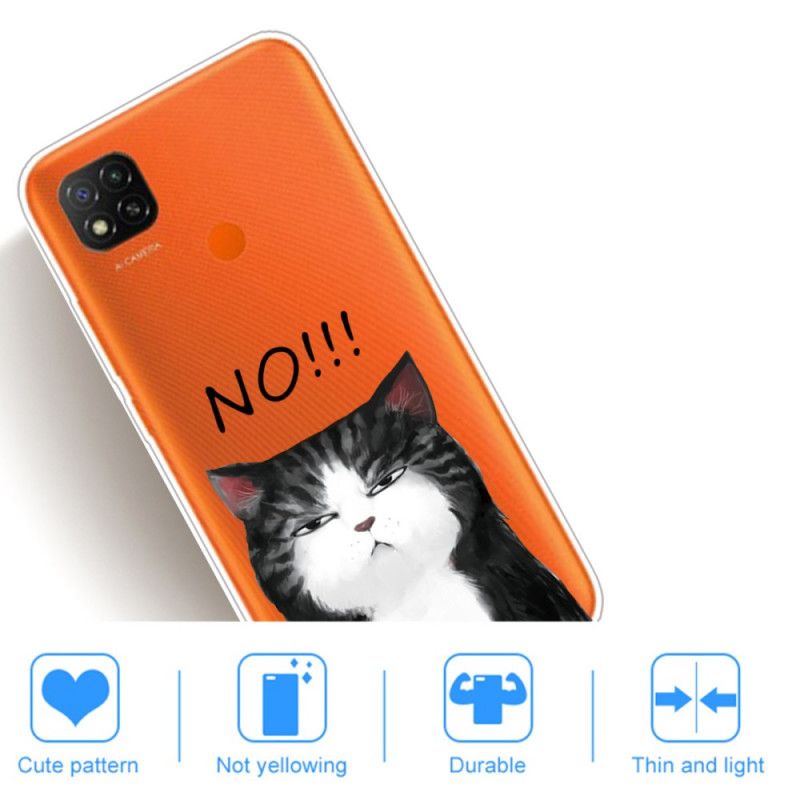 Hoesje Xiaomi Redmi 9C De Kat Die Nee Zegt