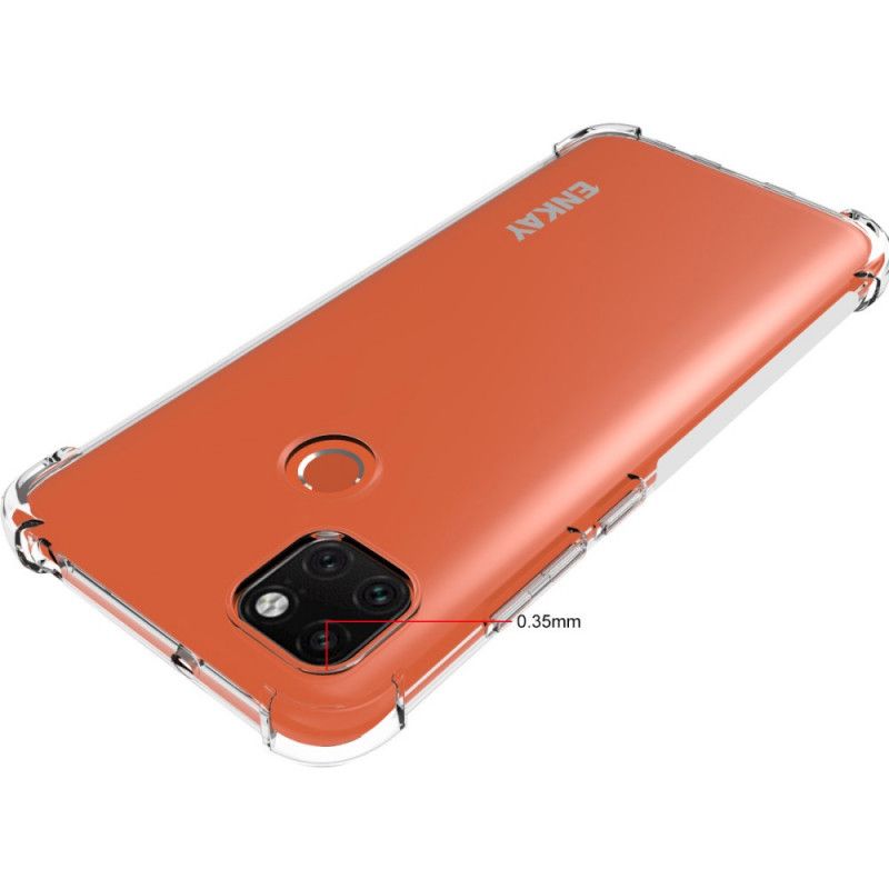 Hoesje Xiaomi Redmi 9C Enkay Shell En Gehard Glas Combo