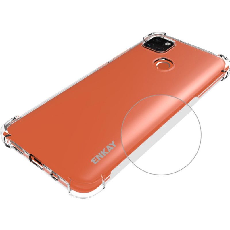 Hoesje Xiaomi Redmi 9C Enkay Shell En Gehard Glas Combo