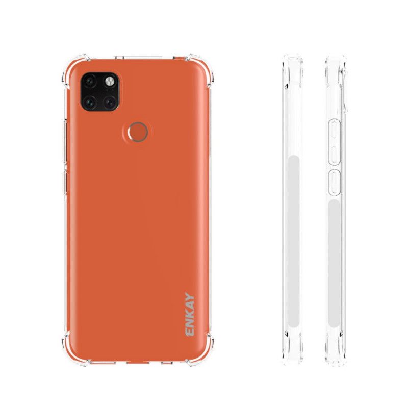 Hoesje Xiaomi Redmi 9C Enkay Shell En Gehard Glas Combo