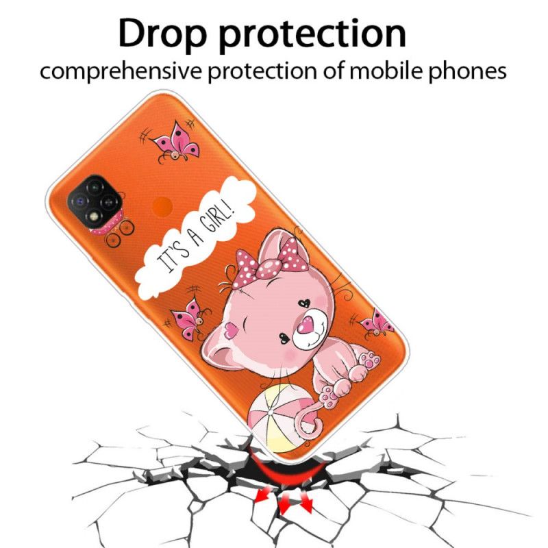 Hoesje Xiaomi Redmi 9C Het Is Een Meisje