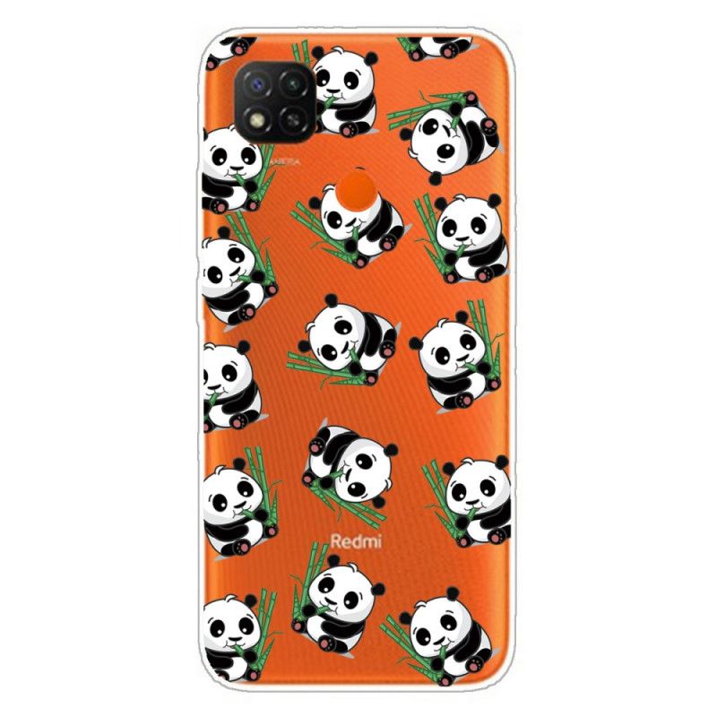 Hoesje Xiaomi Redmi 9C Kleine Panda'S