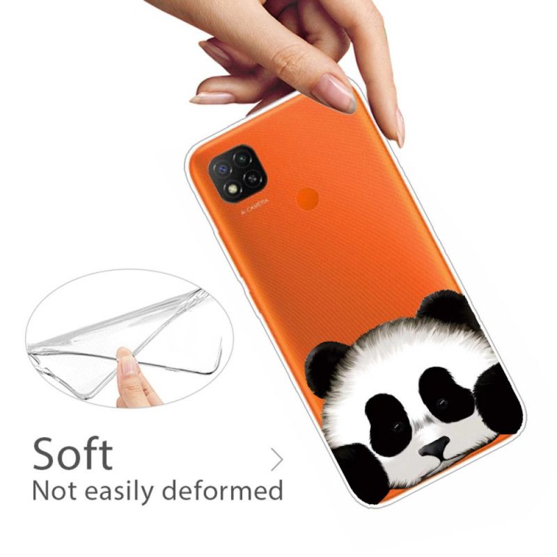 Hoesje Xiaomi Redmi 9C Transparante Panda