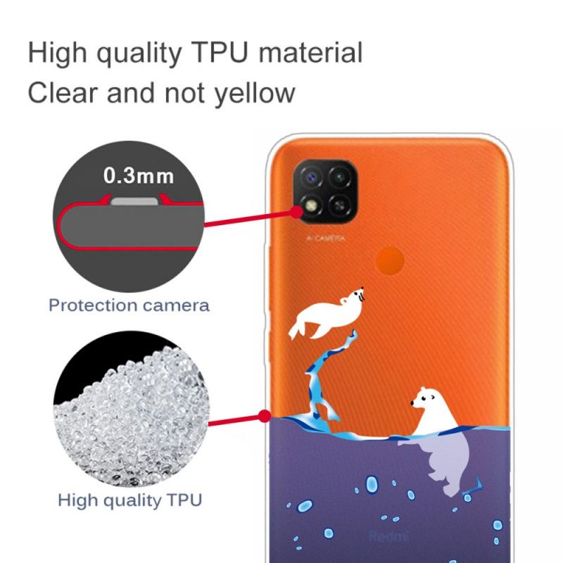Hoesje Xiaomi Redmi 9C Zeespelen