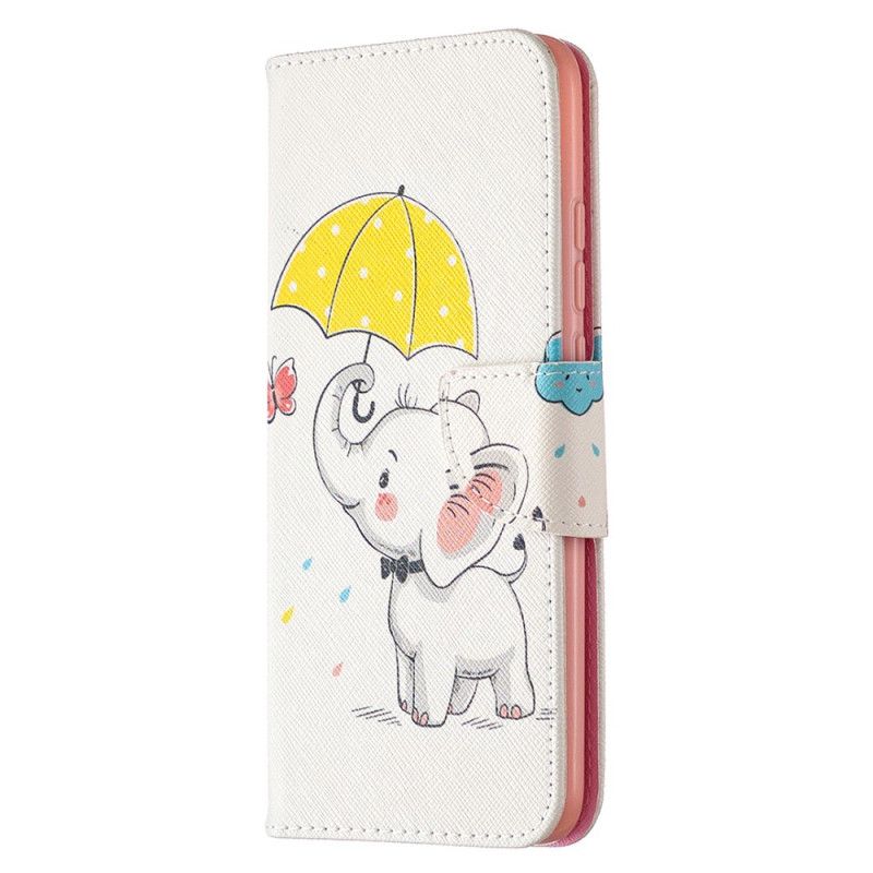Leren Hoesje voor Xiaomi Redmi 9C Babyolifant