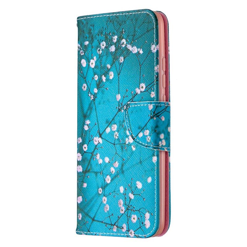 Leren Hoesje Xiaomi Redmi 9C Bloeiende Boom
