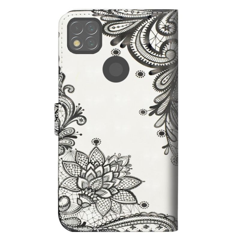 Leren Hoesje Xiaomi Redmi 9C Chique Kant