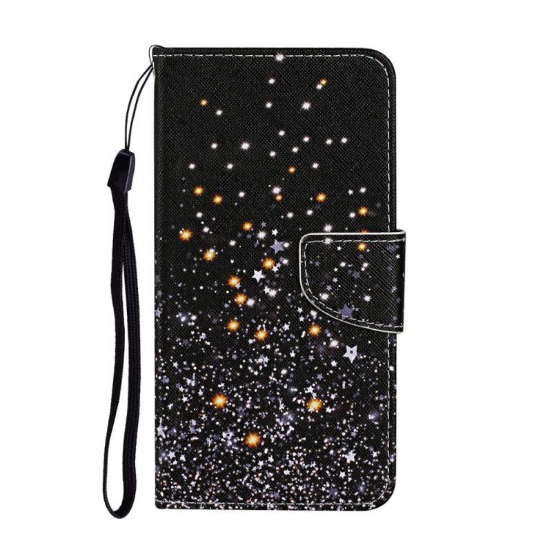 Leren Hoesje Xiaomi Redmi 9C Glitterverloop
