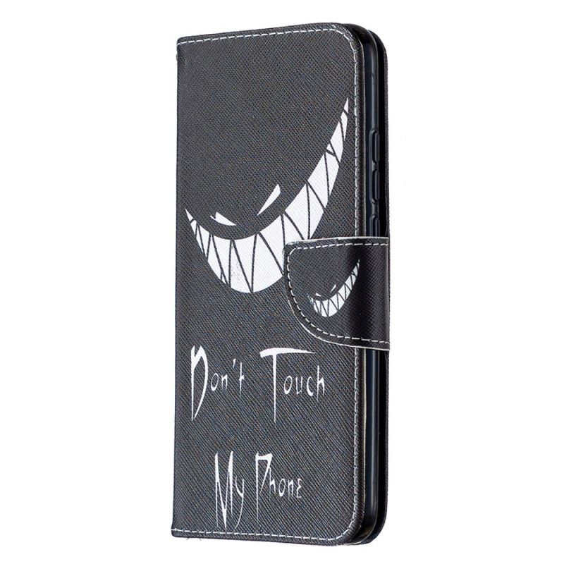 Leren Hoesje Xiaomi Redmi 9C Telefoonhoesje Duivelse Telefoon