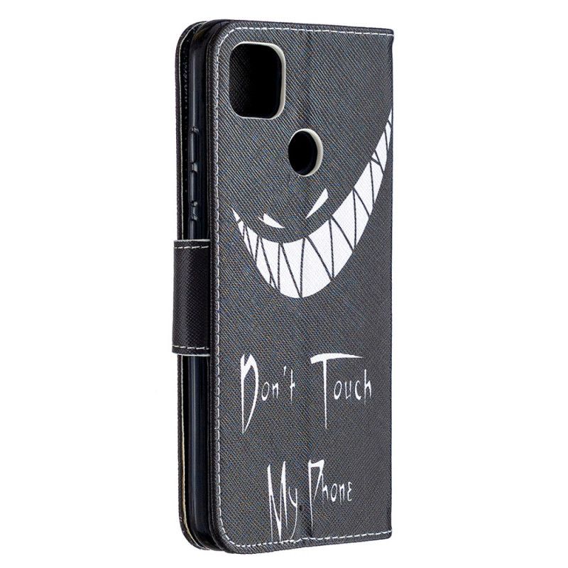 Leren Hoesje Xiaomi Redmi 9C Telefoonhoesje Duivelse Telefoon