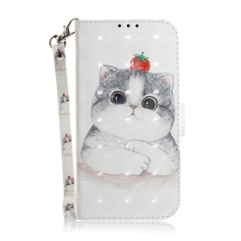 Bescherming Hoesje Xiaomi Redmi Note 7 Telefoonhoesje Tomaat Op De String Kat