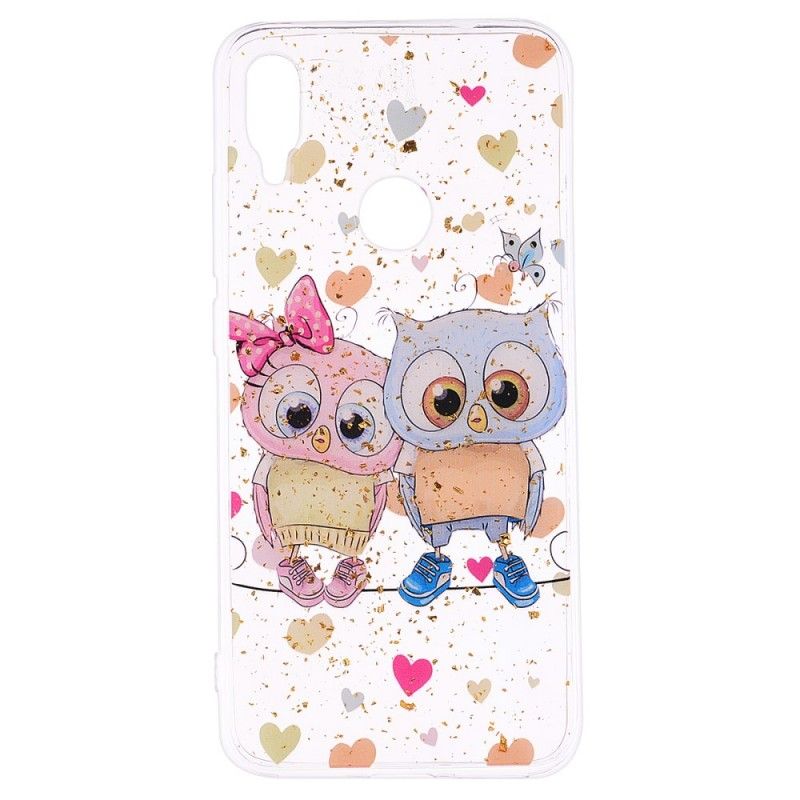 Case Hoesje Xiaomi Redmi Note 7 Telefoonhoesje Schattige Uilen