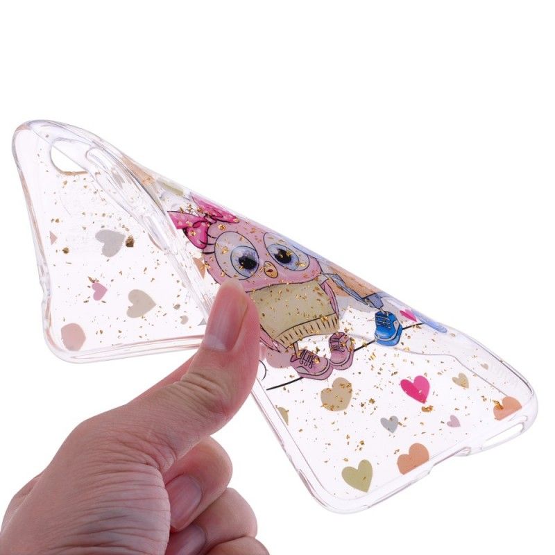 Case Hoesje Xiaomi Redmi Note 7 Telefoonhoesje Schattige Uilen