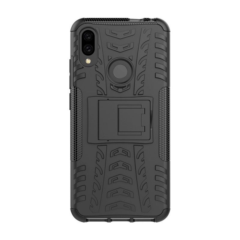 Case Hoesje Xiaomi Redmi Note 7 Wit Zwart Telefoonhoesje Ultrabestendigheid