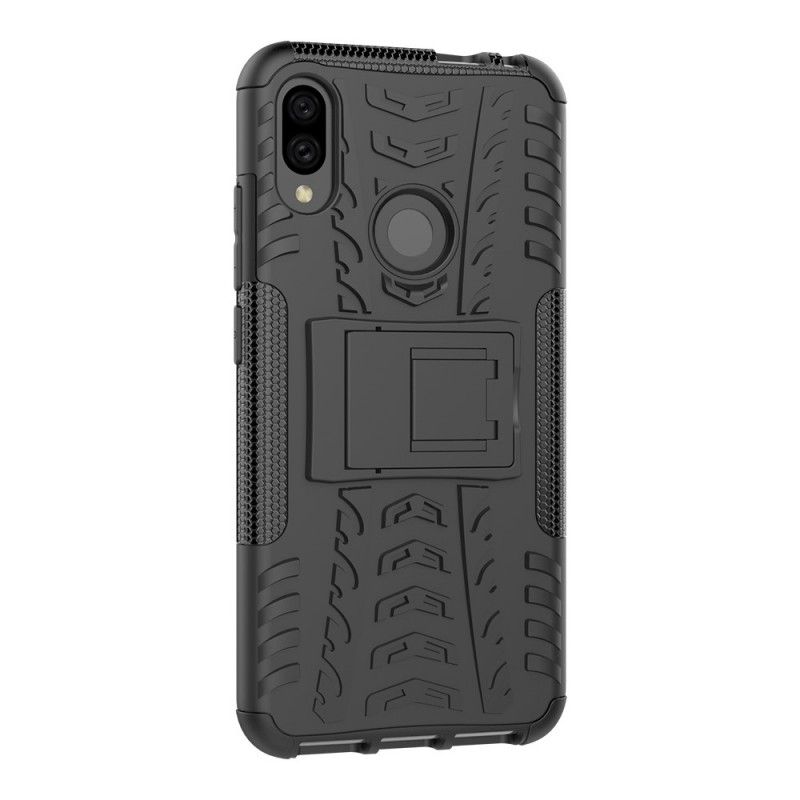 Case Hoesje Xiaomi Redmi Note 7 Wit Zwart Telefoonhoesje Ultrabestendigheid