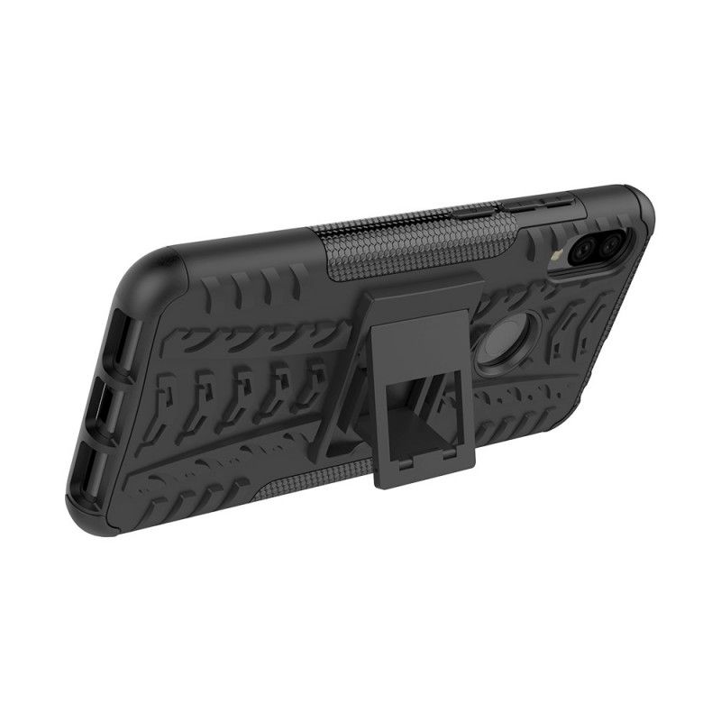 Case Hoesje Xiaomi Redmi Note 7 Wit Zwart Telefoonhoesje Ultrabestendigheid