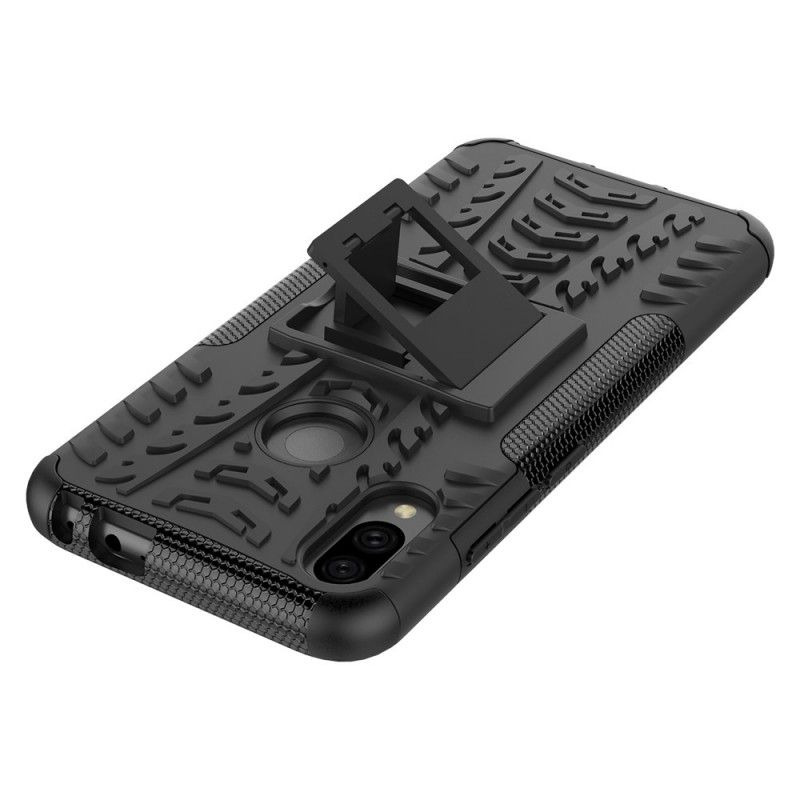 Case Hoesje Xiaomi Redmi Note 7 Wit Zwart Telefoonhoesje Ultrabestendigheid