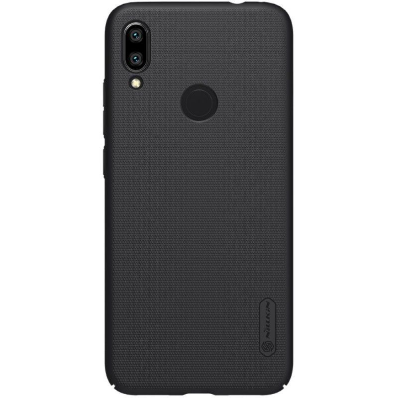 Case Hoesje Xiaomi Redmi Note 7 Zwart Telefoonhoesje Stijve Frosted Nillkin