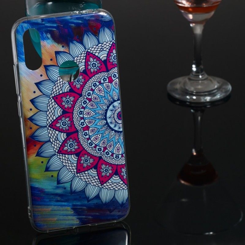 Hoesje voor Xiaomi Redmi Note 7 Fluorescerende Mandala