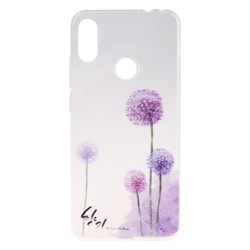 Hoesje voor Xiaomi Redmi Note 7 Transparant Gekleurde Paardenbloemen