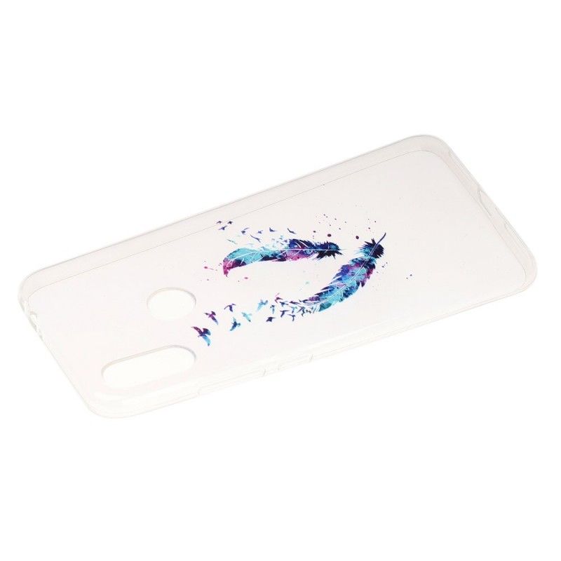 Hoesje voor Xiaomi Redmi Note 7 Transparante Veren