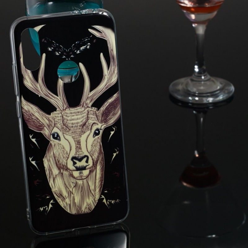 Hoesje Xiaomi Redmi Note 7 Fluorescerend Majestueus Hert