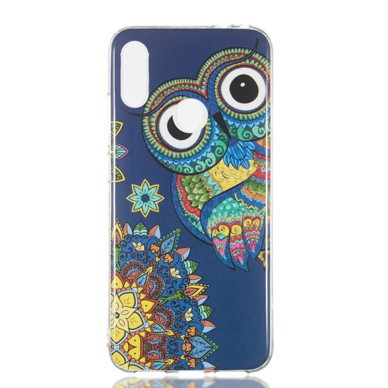 Hoesje Xiaomi Redmi Note 7 Fluorescerende Mandala-Uil